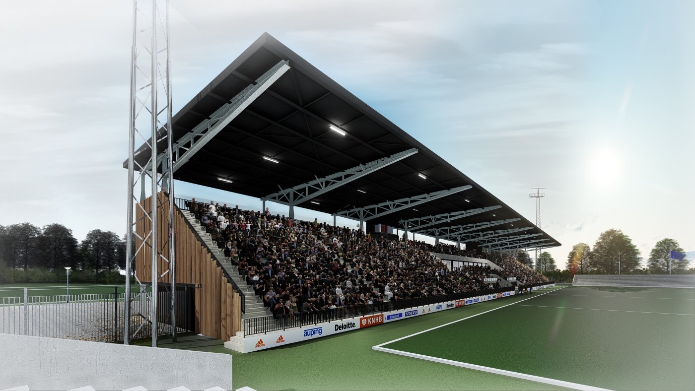 Zicht in stadion