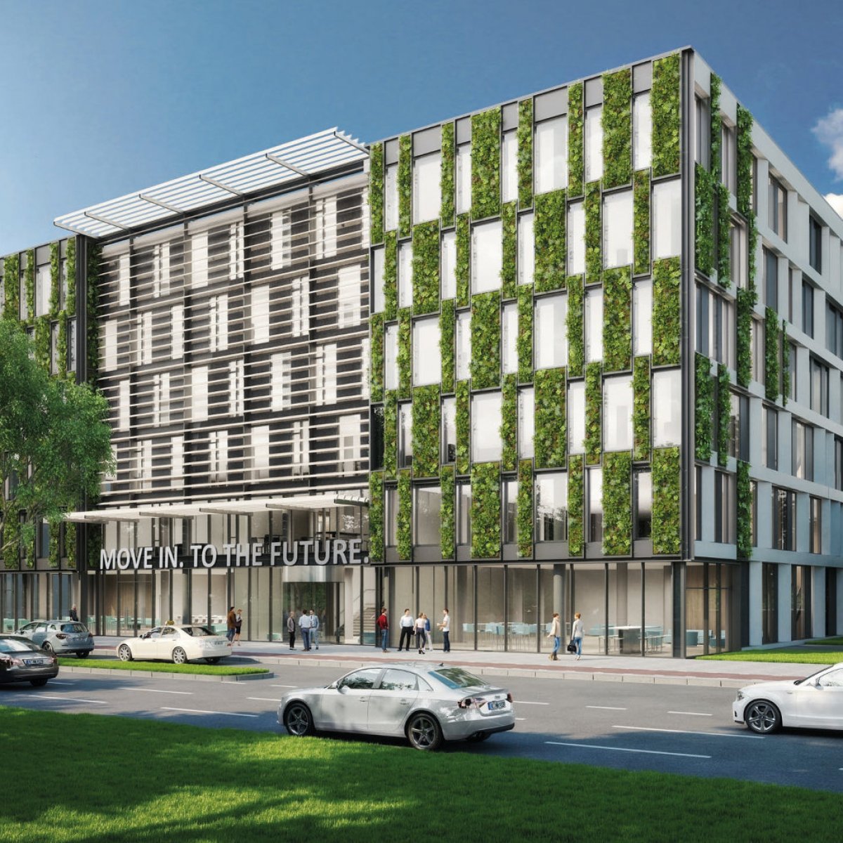 C2C® Bürogebäude an der B1: die Stadt Dortmund erteilt Baugenehmigung ...