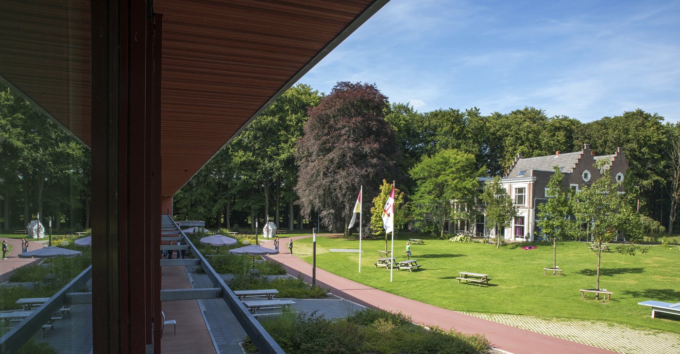 uitzicht op landgoed