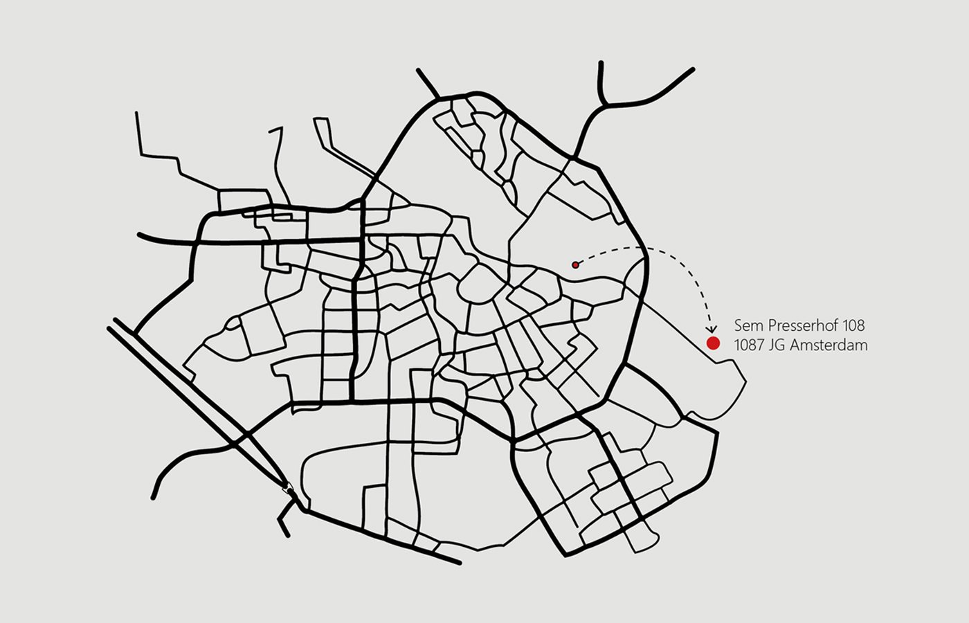 Plattegrond Amsterdam