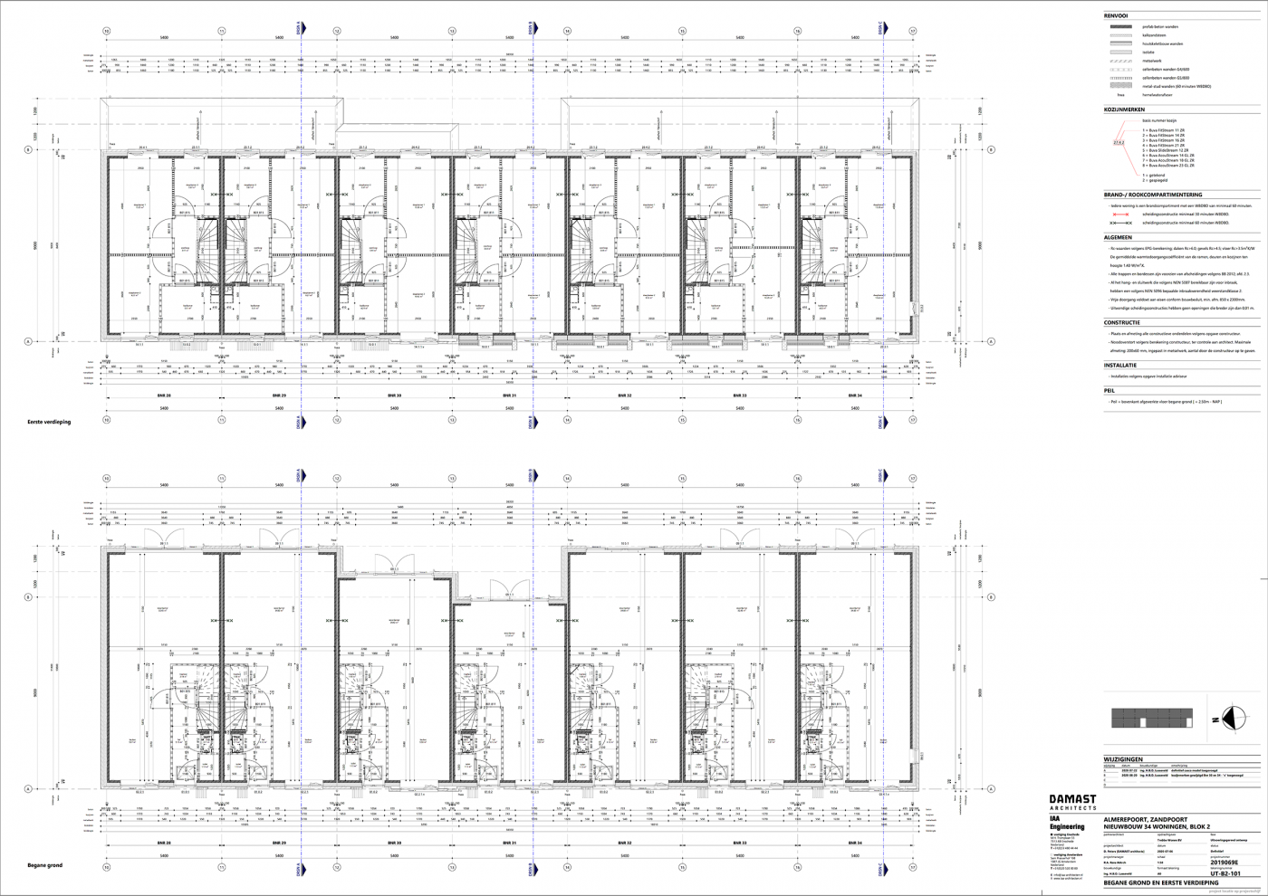 B2 plattegrond